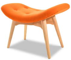 Оттоманка Contour, оранжевый I Modern