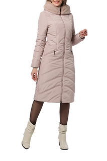 Пуховик-пальто женский DizzyWay 20301 розовый 60