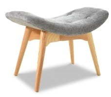 Оттоманка Contour, серый I Modern