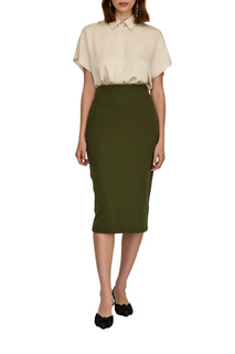 Юбка женская Alina Assi 19-508-001-KHAKI зеленая L