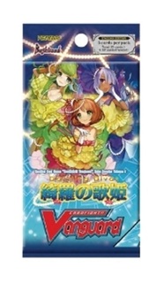 Бустер экстра-издания Cardfight!! Vanguard G dazzling divas на английском языке Blackfire