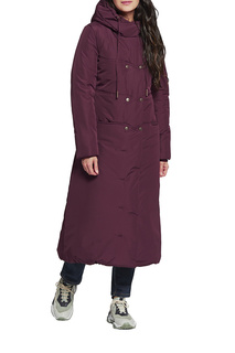 Пуховик женский D`imma 2103 красный 52-170