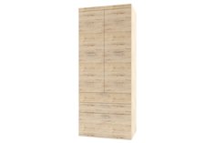 Платяной шкаф Hoff 80272972 90х57,9х217,3, дуб санремо
