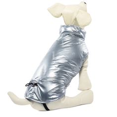 Попона для собак Triol Be Trendy Silver, унисекс, серебристый, L, длина спины 35 см