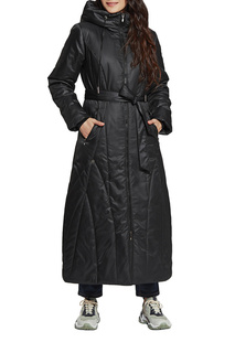 Пуховик женский D`imma 2104 черный 46-170