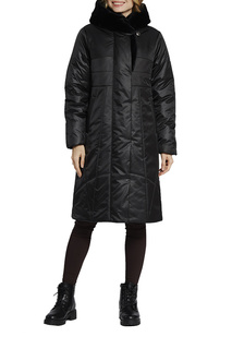 Пуховик женский D`imma 2105 черный 46-170