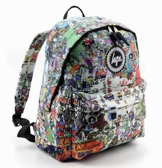 Рюкзак женский Hype ДТ 001 разноцветный