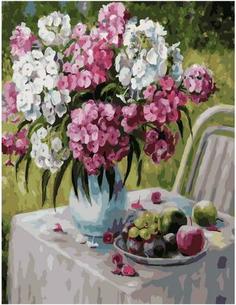 Картина по номерам PK 79057 Флоксы в моем саду (Воробьёва Ольга) 40*50 Paintboy