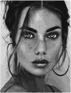 Картина по номерам PK 85037 Прекрасная Энни 40*50 Paintboy