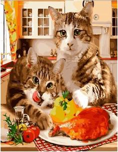 Картина по номерам GX 30519 Хитрецы 40*50 Paintboy