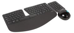Клавиатура+мышь Microsoft Wireless Desktop Sculpt Ergonomic (L5V-00017)
