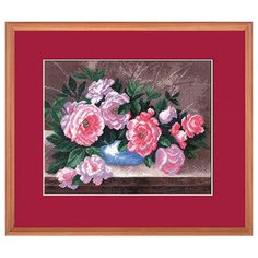Набор для вышивания Hobby&Pro "Розы", 29х23 см, 622
