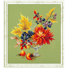 Набор для вышивания Чудесная игла "Осенний букетик"