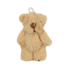 Фигурка декоративная мишка 4,5см бежевый Айрис