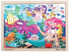 Пазл Melissa and Doug Пазл перемешай и собирай Русалка