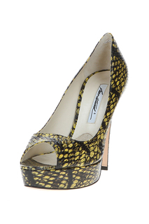 Туфли женские Brian Atwood WAGNER120 желтые 39.5 RU