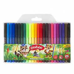 Фломастеры "Creativiki", 24 цвета