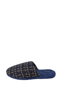 Домашние тапочки женские de fonseca ROMA TOP I W633R1 синие 38-39 RU