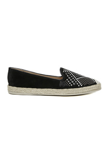 Эспадрильи женские Baldinini Trend 1210889/769711 черные 37 RU