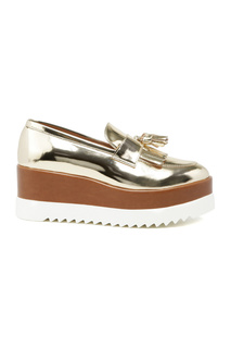 Лоферы женские Pollini SA10277I13 золотистые 39 RU