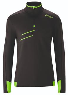 Толстовка Горнолыжная Maier 2020-21 Neo Sweater Черный/Зеленый (Eur:50)