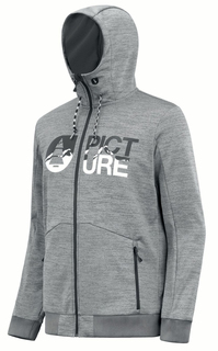 Толстовка Picture Organic 2020-21 Baxter Tech Zip Hoodie Grey Melange S