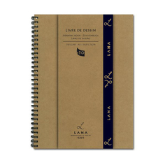 Альбом для рисования на спирали Lana "Livre de Dessin" А4 50 л 150 г