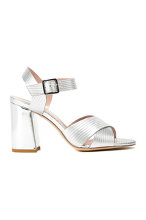 Босоножки женские Pollini SA16189C15 серебристые 37 RU