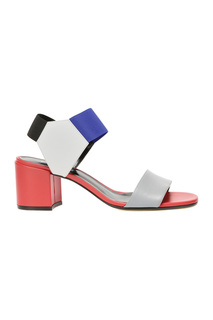 Босоножки женские Pollini SA16476C05 белые 36 RU