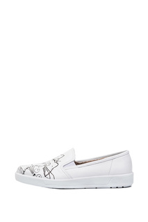 Слипоны женские BELWEST 547037 белые 38 RU