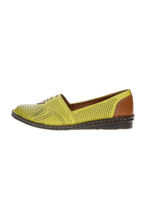 Туфли женские DAKKEM 9413-15305 желтые 39 RU