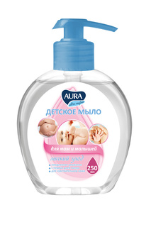 Детское жидкое мыло 250 мл Aura