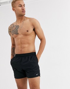 Черные укороченные шорты для плавания Nike Swimming Volley-Черный