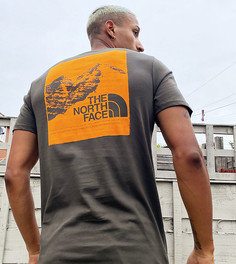 Зеленая футболка с принтом The North Face – эксклюзивно для ASOS-Зеленый