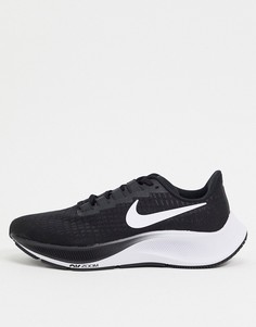Черные беговые кроссовки Nike Running Air Zoom Pegasus 37-Многоцветный