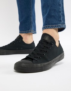 Черные кеды Converse All Star ox m5039c-Черный