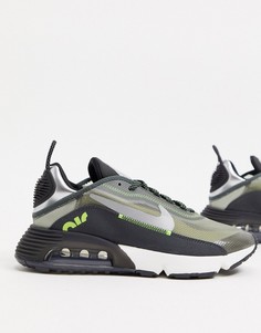 Кроссовки Nike Air Max 2090 SE 3M антрацитово-серого цвета-Серый