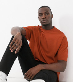 Рубашка в стиле oversized рыжего цвета ASOS DESIGN Tall-Коричневый