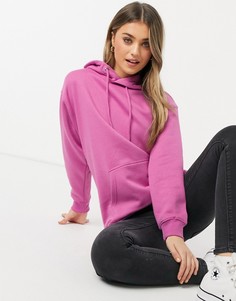 Фиолетовый худи бойфренда в стиле oversized Urban Bliss