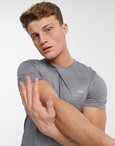 Спортивная полихроматическая футболка ASOS 4505-Серый