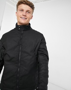 Черная вощеная куртка Barbour-Черный