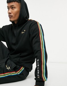 Черное oversized-худи PUMA Unity-Черный