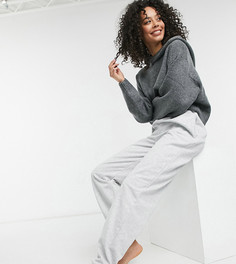 Серые меланжевые oversized-джоггеры для дома ASOS DESIGN Tall-Серый