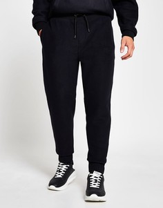 Флисовые джоггеры River Island-Черный