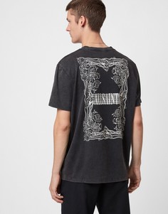 Черная футболка AllSaints-Черный