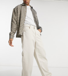 Светло-бежевые джинсы в винтажном стиле Reclaimed Vintage Inspired 82-Кремовый