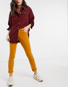 Коричневые джинсы скинни Vero Moda-Коричневый