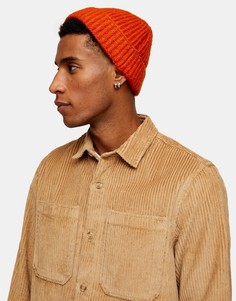 Светло-бежевая вельветовая стеганая рубашка Topman-Светло-бежевый