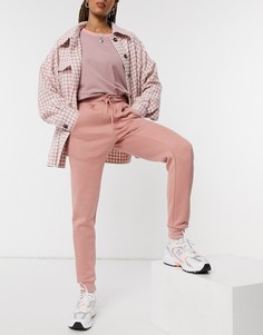 Розовые джоггеры с принтом In The Style x Gemma Collins-Розовый