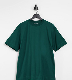 Изумрудно-зеленая футболка COLLUSION-Зеленый